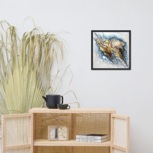 Pearl Rose - Framed Wall Art