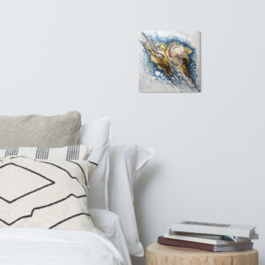 Pearl Rose - Metal Wall Art