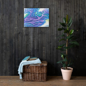 Mermaid Tail - Canvas Wall Art