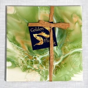 Original Artwork Trivet - Side Bloom