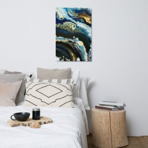 Blue Lagoon - Metal Wall Art