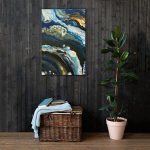 Blue Lagoon - Canvas Wall Art