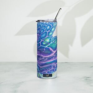Mermaid Tail - Stainless steel tumbler