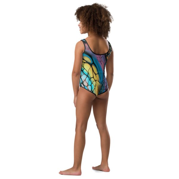 kid back view kids swimsuit Coral Reef